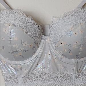 NWOT Dream Angels Longline bustier/bra